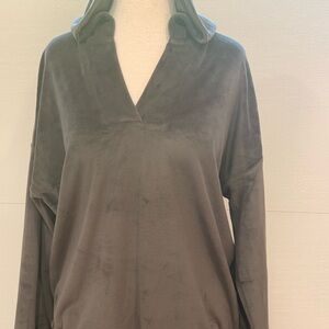 Barefoot Dreams Gray Sweater Hoodie